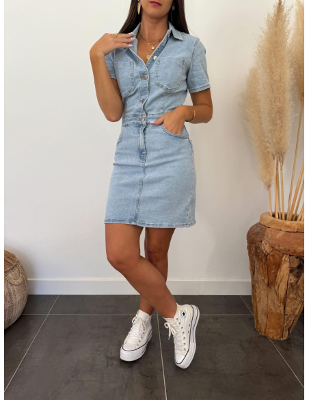Saria - robe en jean