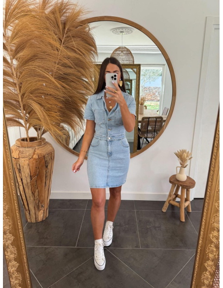 Saria - robe en jean