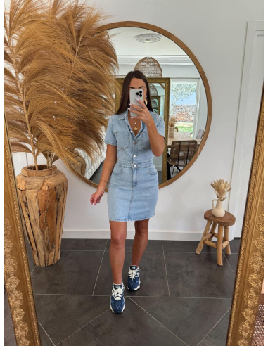 Saria - robe en jean