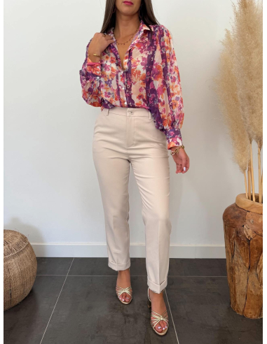 Luanda - pantalon beige