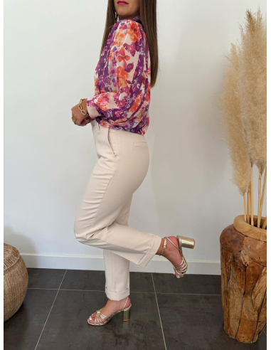 Luanda - pantalon beige