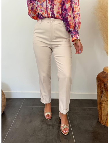 Luanda - pantalon beige