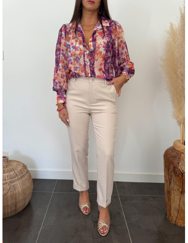 Luanda - pantalon beige