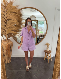 Romane - combishort lilas