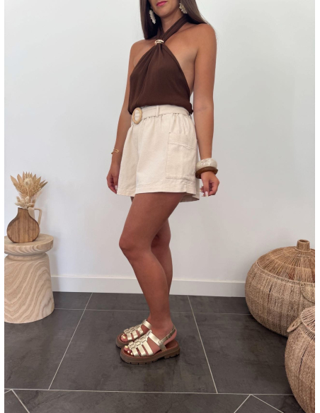 Matilio - short beige