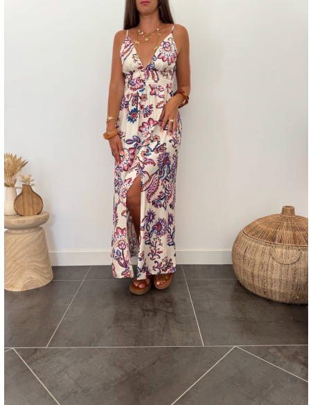 Rejane - robe fleurie