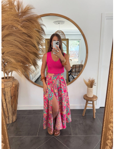 Charlène - jupe imprimé paisley