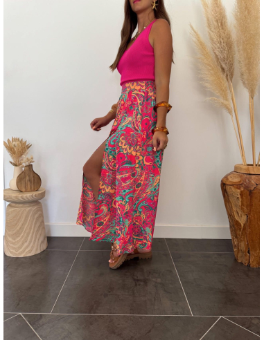 Charlène - jupe imprimé paisley