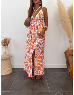 Mahé - robe longue fleurie 2