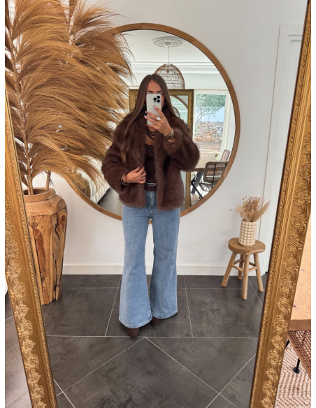 Gabbe - manteau fausse fourrure