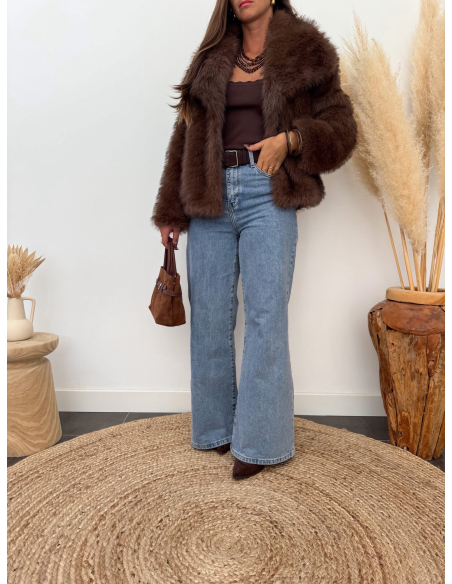 Gabbe - manteau fausse fourrure