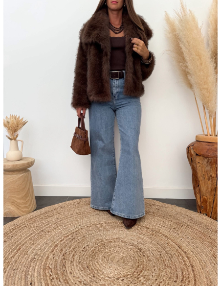 Gabbe - manteau fausse fourrure