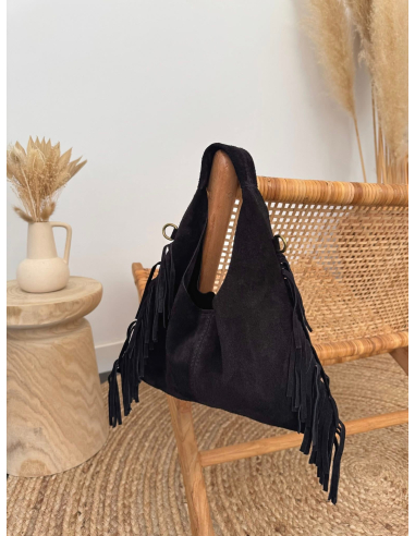 Lynnie - sac en cuir noir