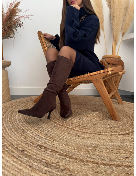 Eulalie - bottes chocolat