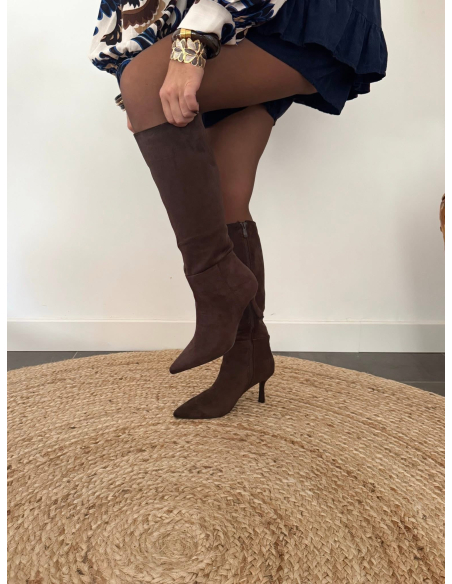 Eulalie - bottes chocolat