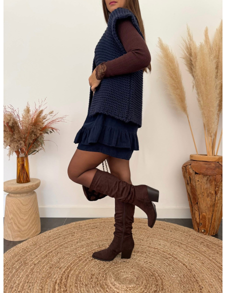 Victor - gilet sans manches bleu marine