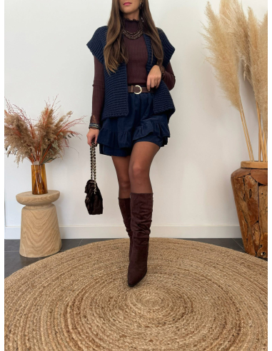 Victor - gilet sans manches bleu marine