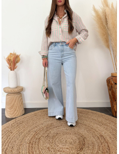 Giorgy - jean palazzo bleu clair 2