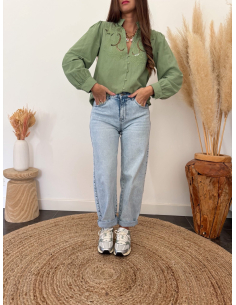 Adélia - blouse brodée 2