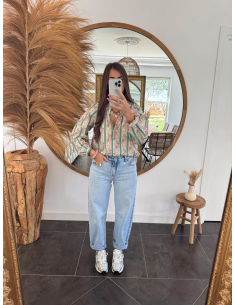 Chrissy - blouse fleurie 2