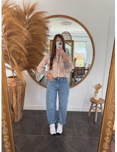 Almanie - blouse fleurie
