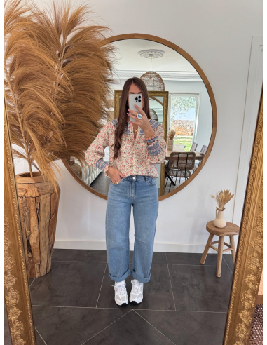 Almanie - blouse fleurie