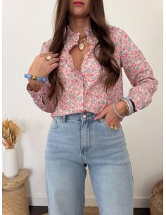 Elisiane - chemise liberty rose 2