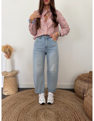 Elisiane - chemise liberty rose