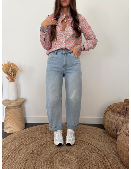 Elisiane - chemise liberty rose