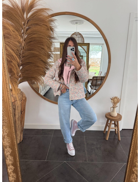 Lorisse - veste matelassée liberty