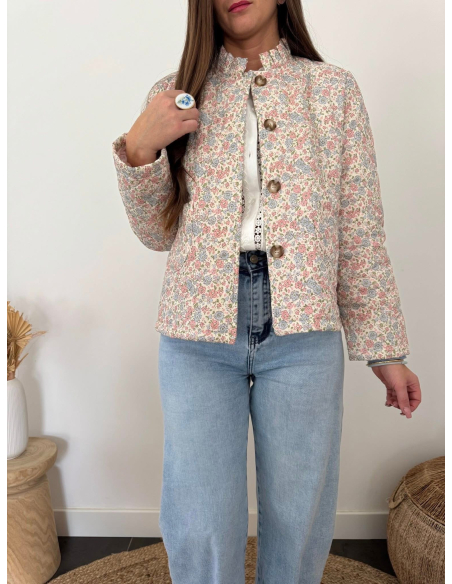 Lorisse - veste matelassée liberty