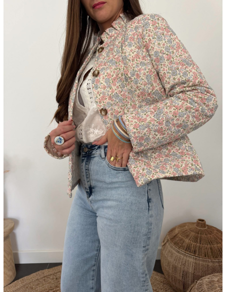 Lorisse - veste matelassée liberty