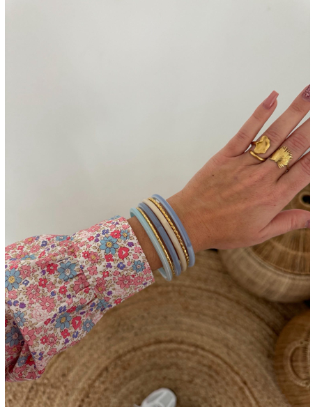 Jonas - bracelets bleu ciel