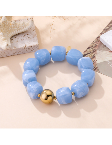 Diyan - bracelet bleu
