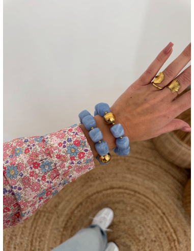 Diyan - bracelet bleu