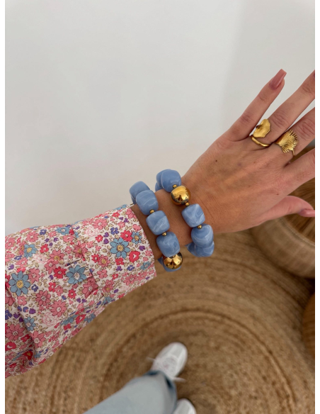 Diyan - bracelet bleu