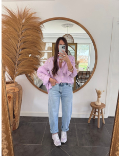 Eloïse - chemise lilas