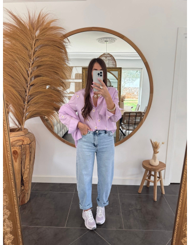 Eloïse - chemise lilas