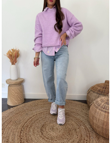 Luz - pull lilas