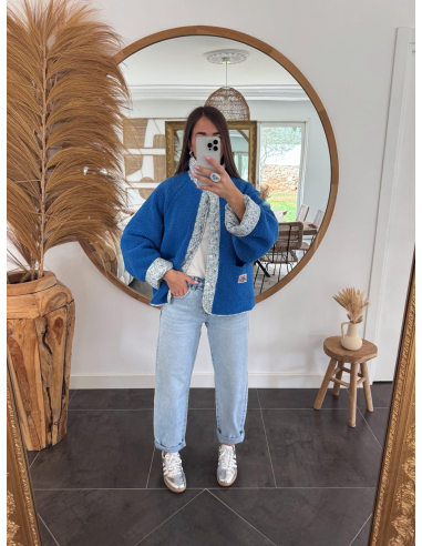 Sydney - veste réversible bleue