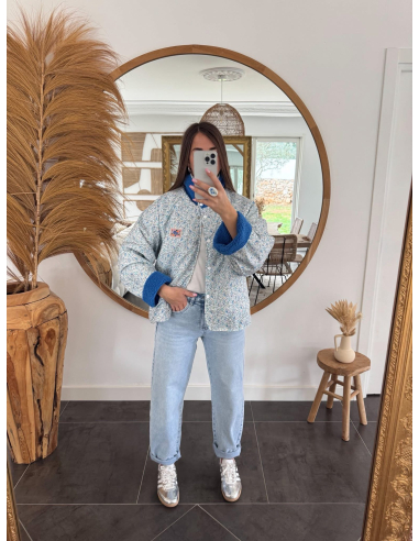 Sydney - veste réversible bleue