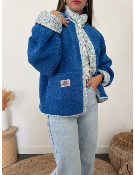 Sydney - veste réversible bleue