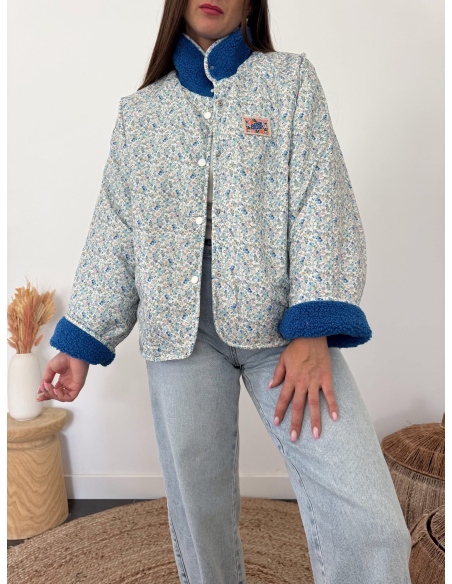 Sydney - veste réversible bleue