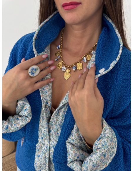 Sydney - veste réversible bleue