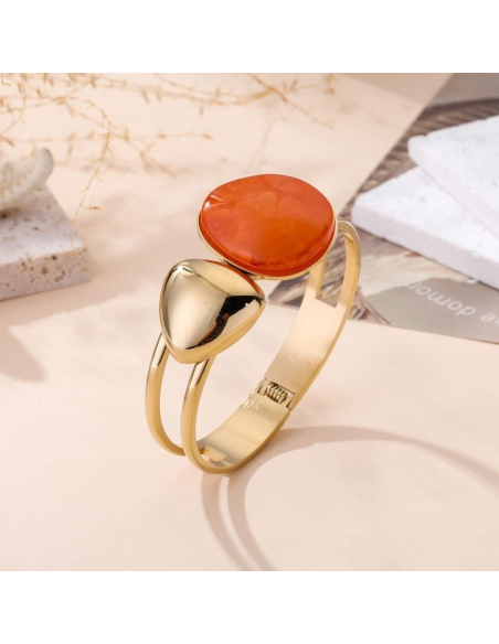 Enna - manchette orange