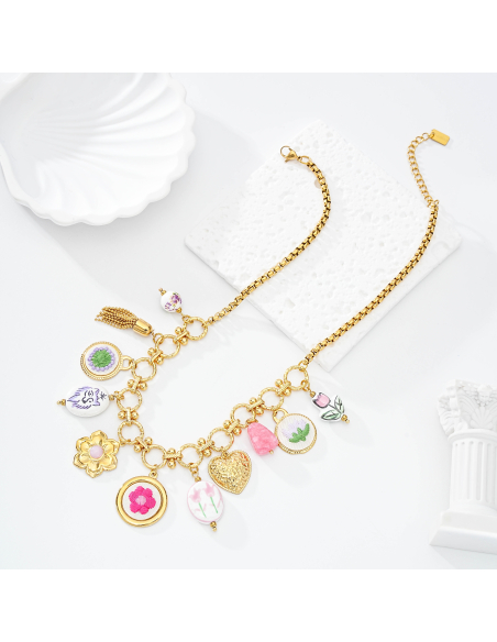 Olivier - collier charms