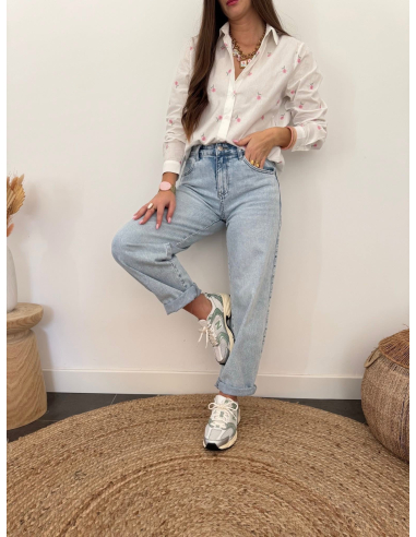 Orélane - chemise fleurie