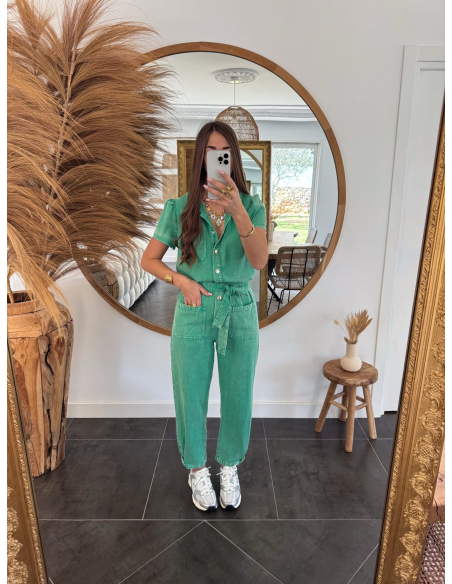 (PRÉCOMMANDE) Ralpha - combinaison en jean vert