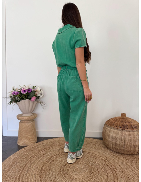 (PRÉCOMMANDE) Ralpha - combinaison en jean vert