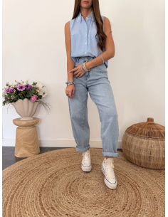 Kerene - chemise sans manches rayée 2